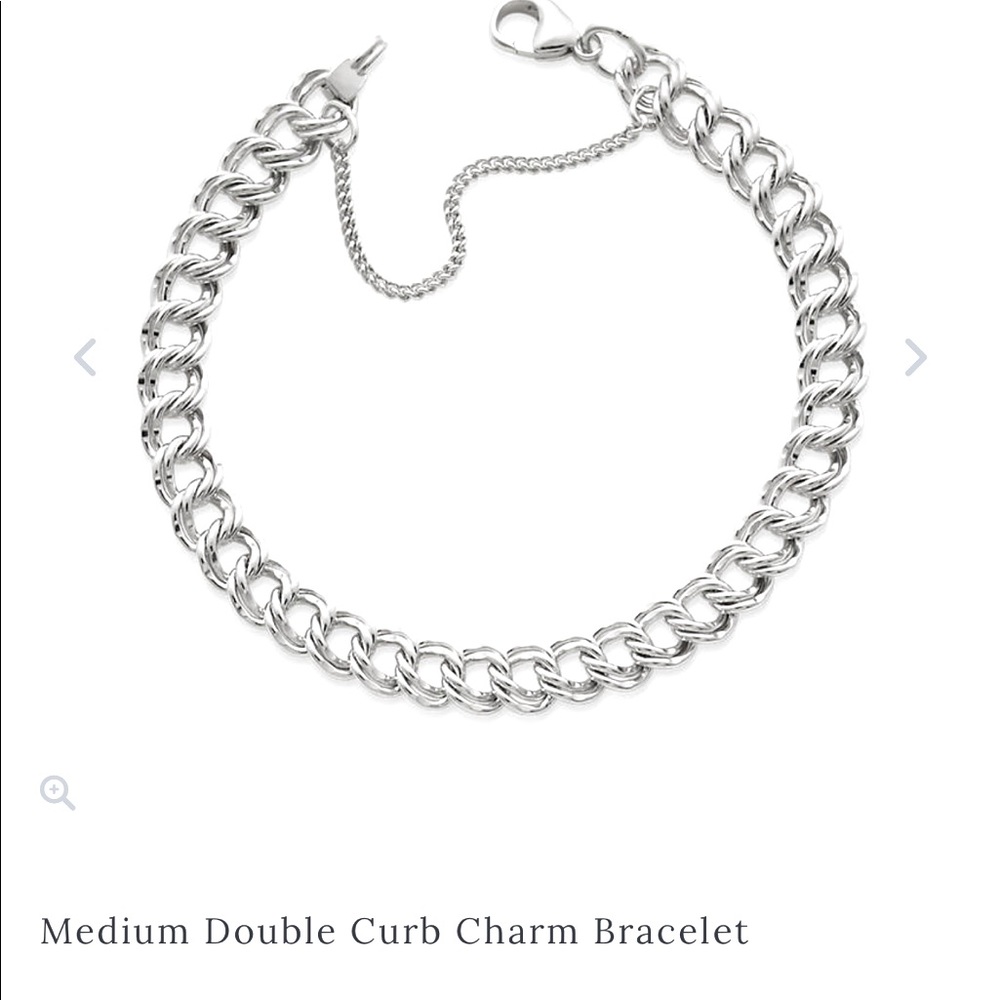 ISO James Avery 7/34” Charm Bracelet